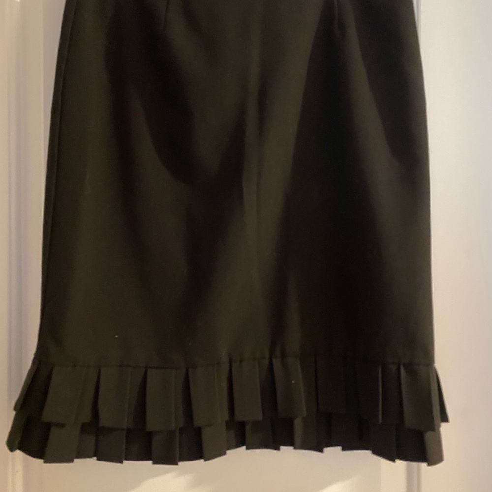 Black Pleated Skirt